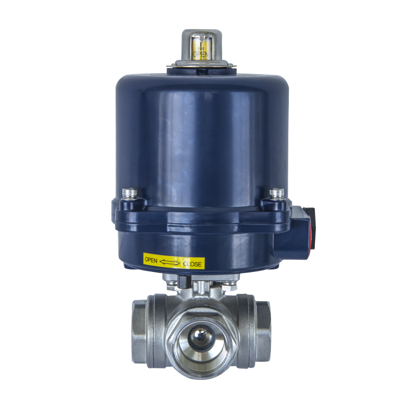 SUNYEH電動三通螺紋球閥 SUNYEH電動三通螺紋球閥